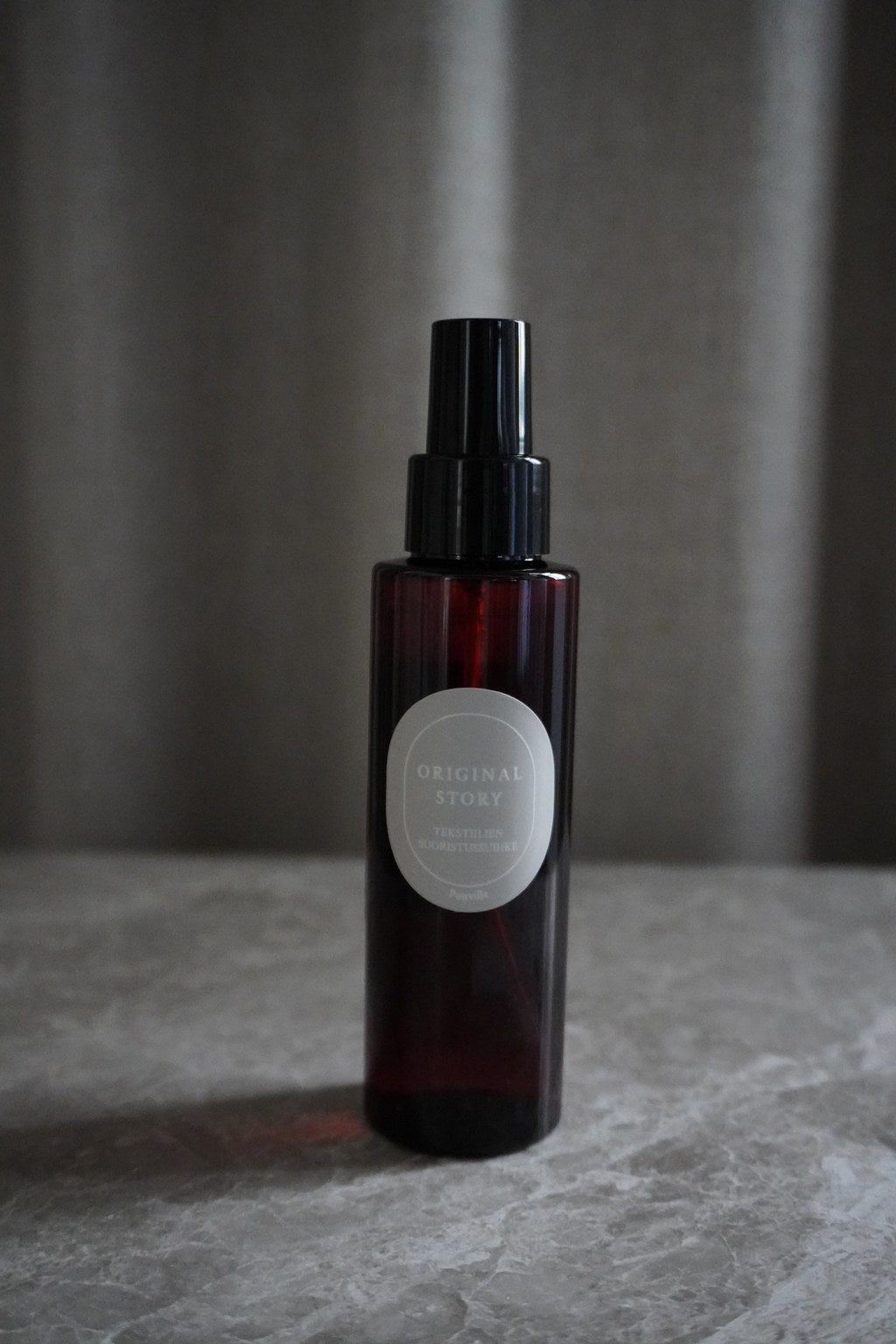 Textile straightening spray