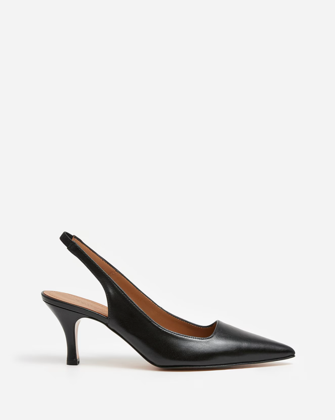 Teräväkärkiset Flattered Francesca korkokengät, musta