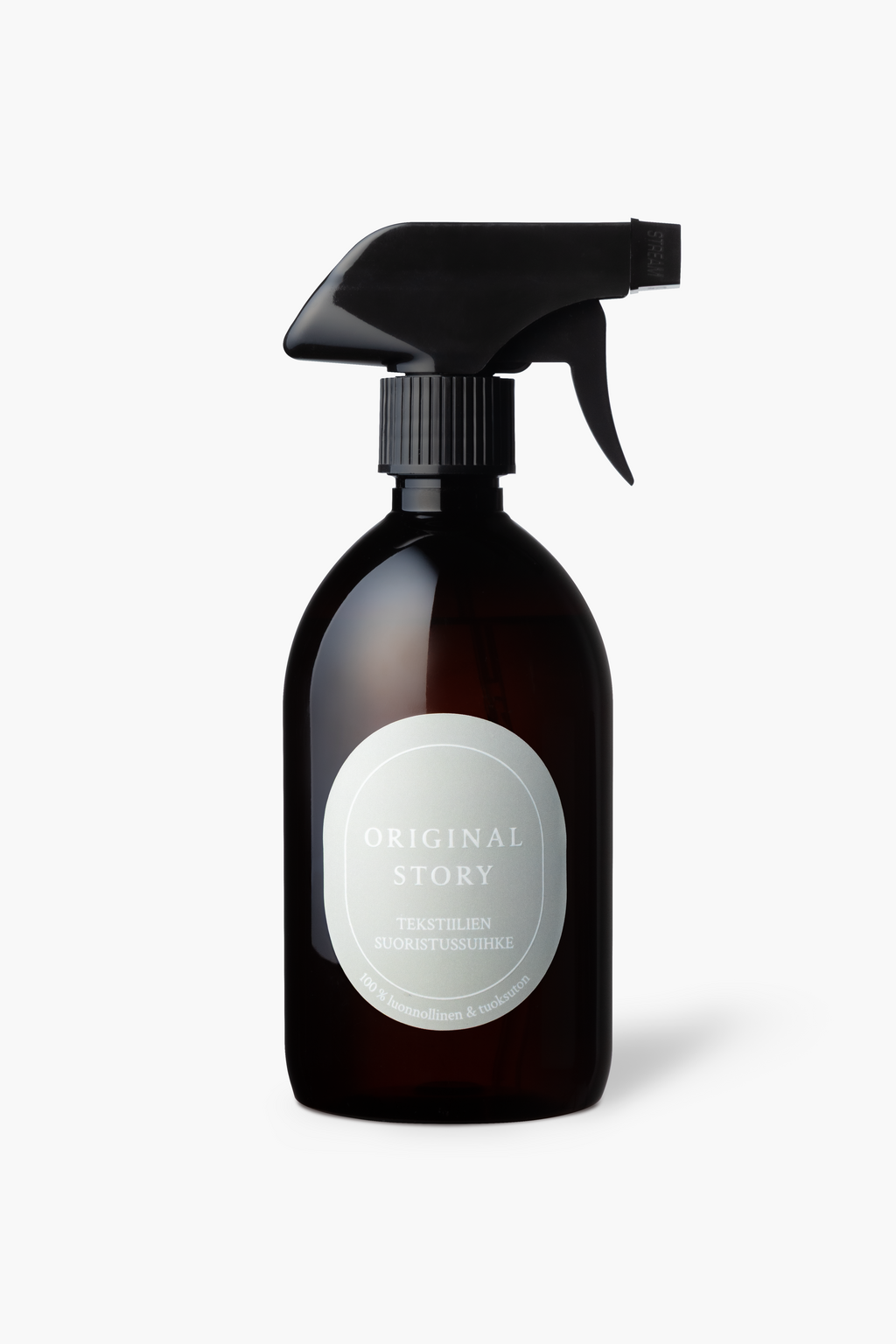 Textile straightening spray