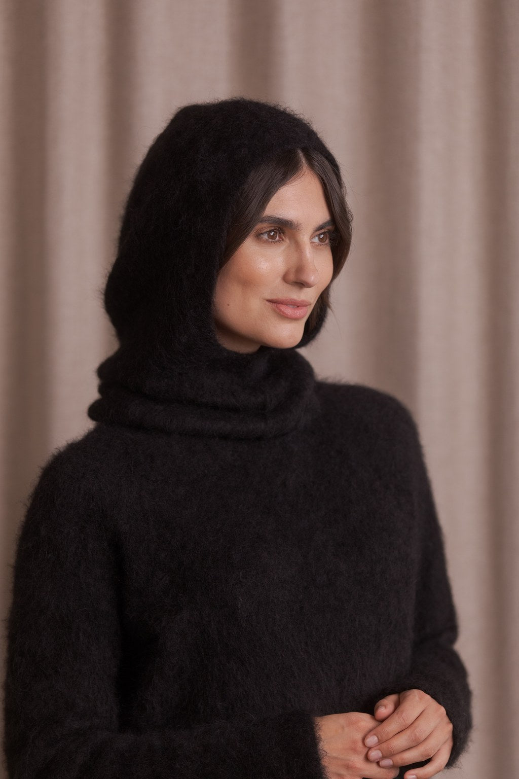 Original Storyn alpakkasekoitehuppu, black