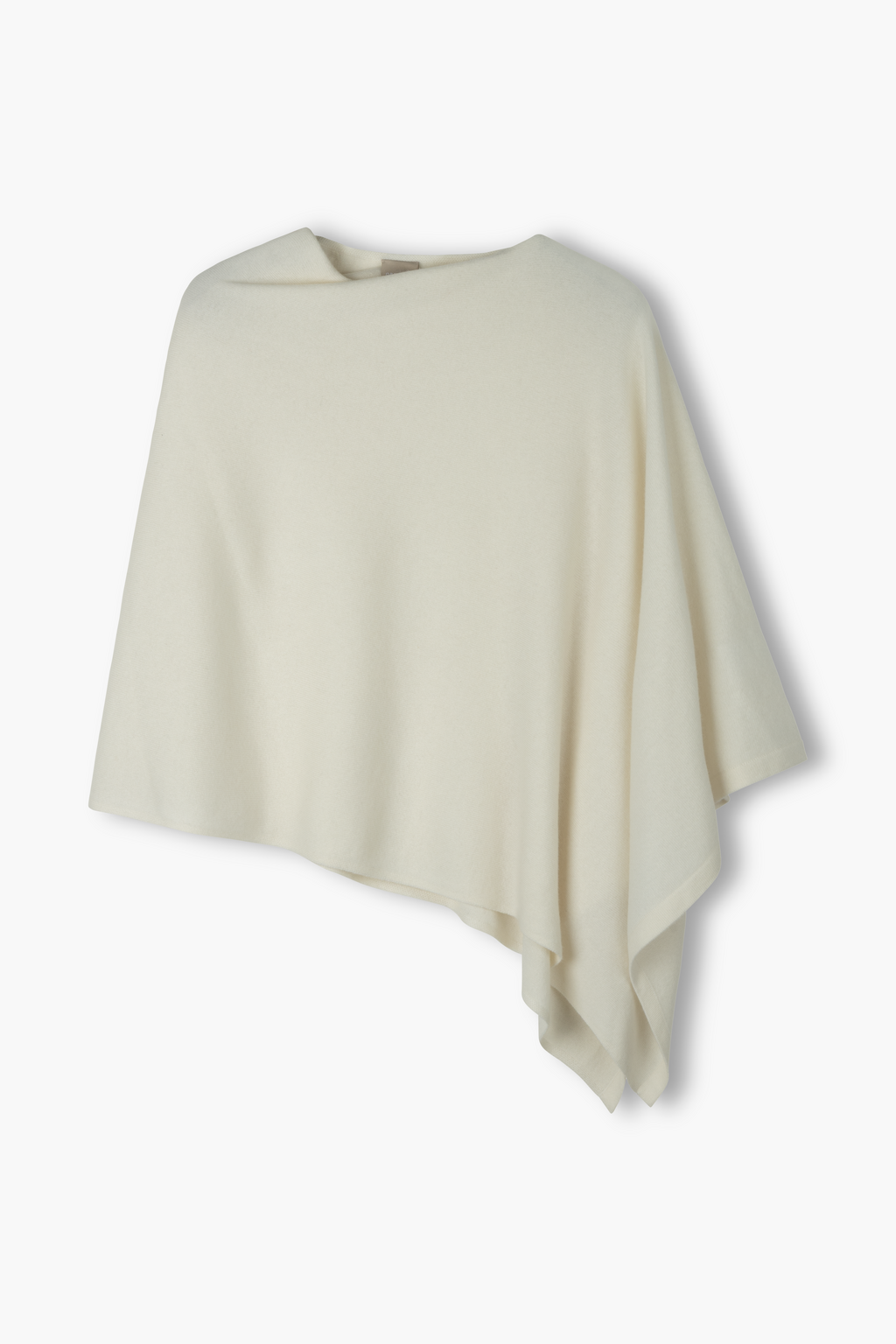 Kashmirponcho, cream
