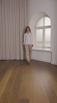 Valkoinen puuvillakauluspaita, regular